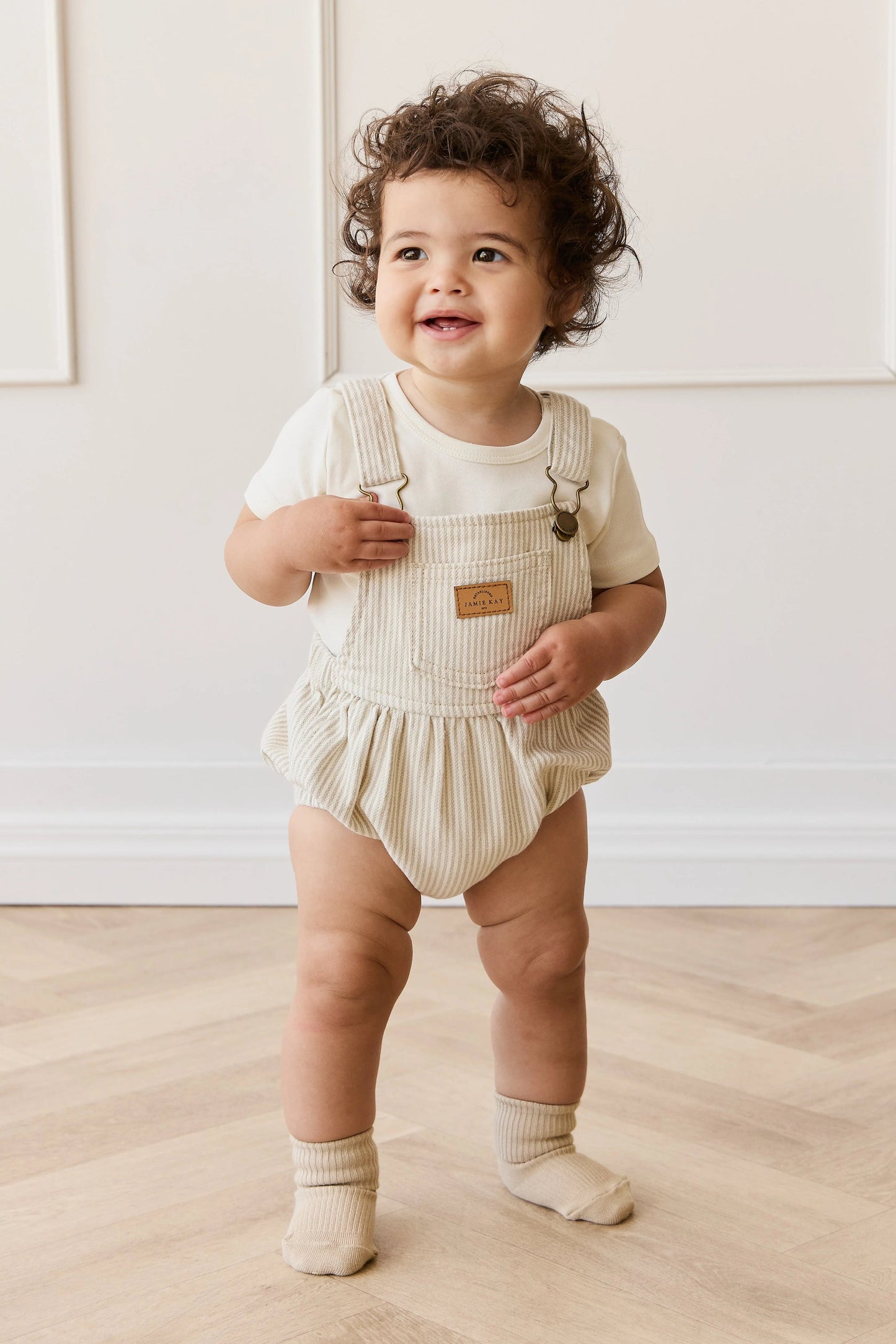 Jamie Kay - Pax Playsuit SandyBrown/Cloud