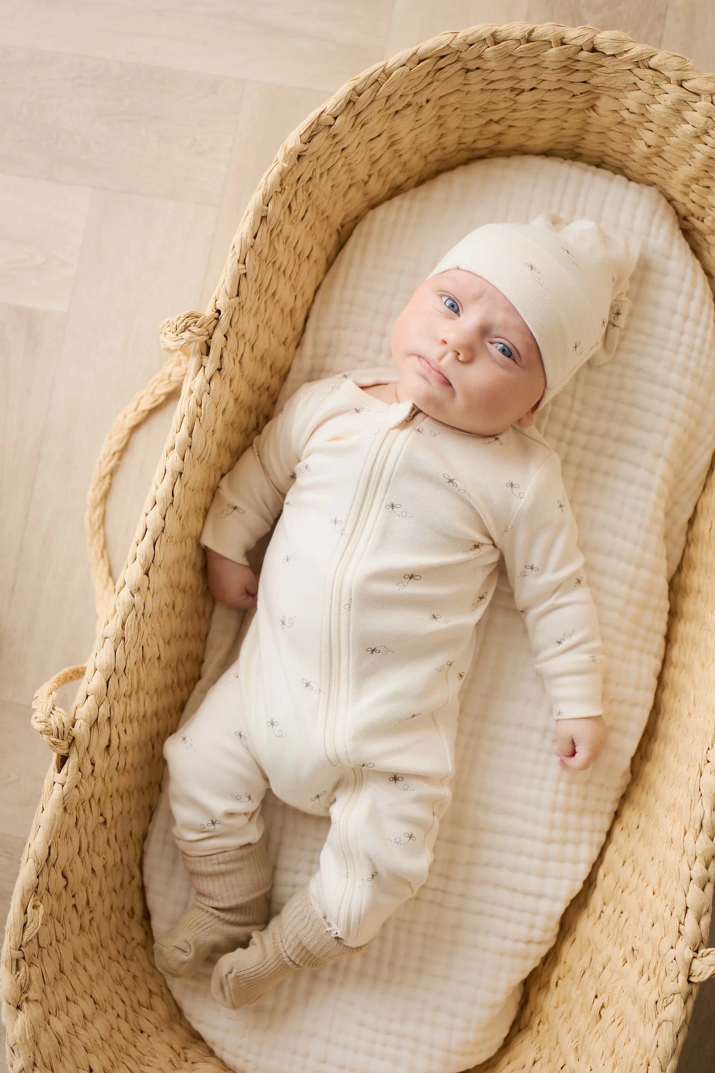 Jamie Kay Organic Cotton Melanie Onepiece Emmy Egret
