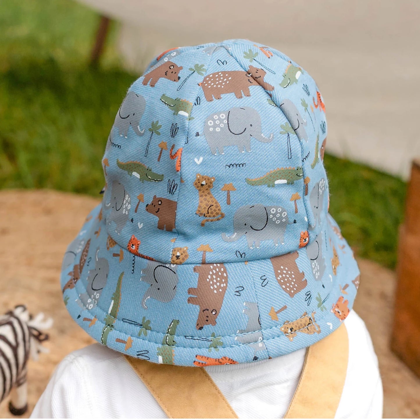 Bedhead hats Toddler Bucket Hat Safari - UPF50+ Stretch Comfort Anti-flop Brim