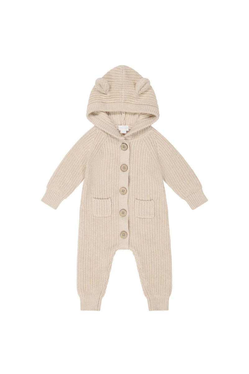 Jamie Kay Knitted Luca Onepiece - Oatmeal Marle