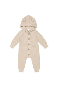 Jamie Kay Knitted Luca Onepiece - Oatmeal Marle