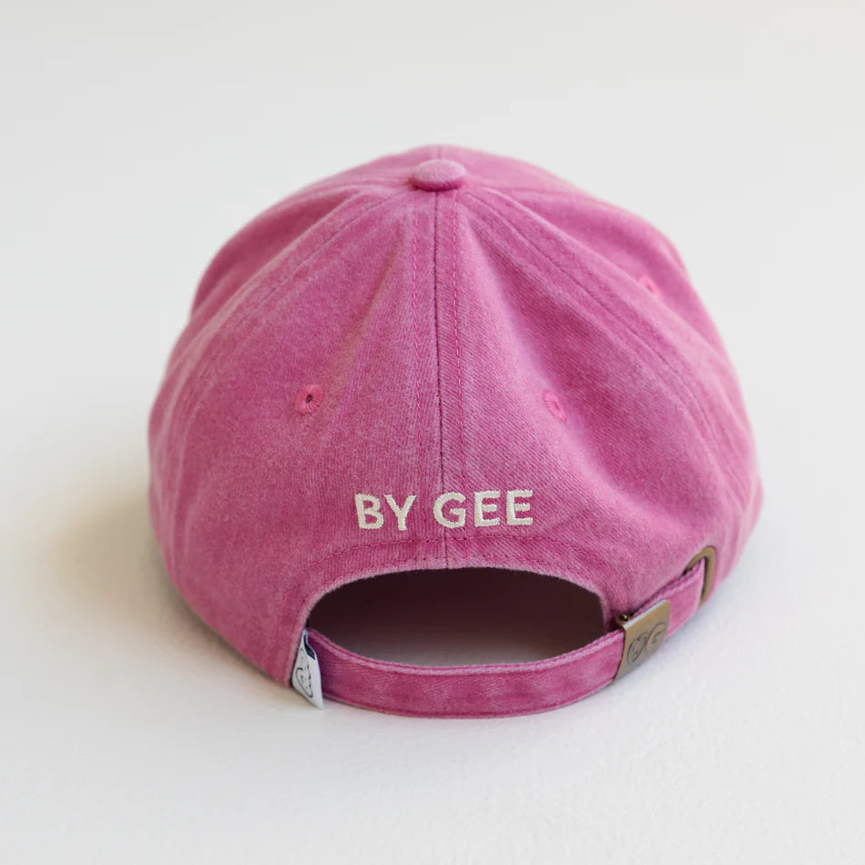 BY GEE Kids Bickie Break Cap - Acid Wash Pink