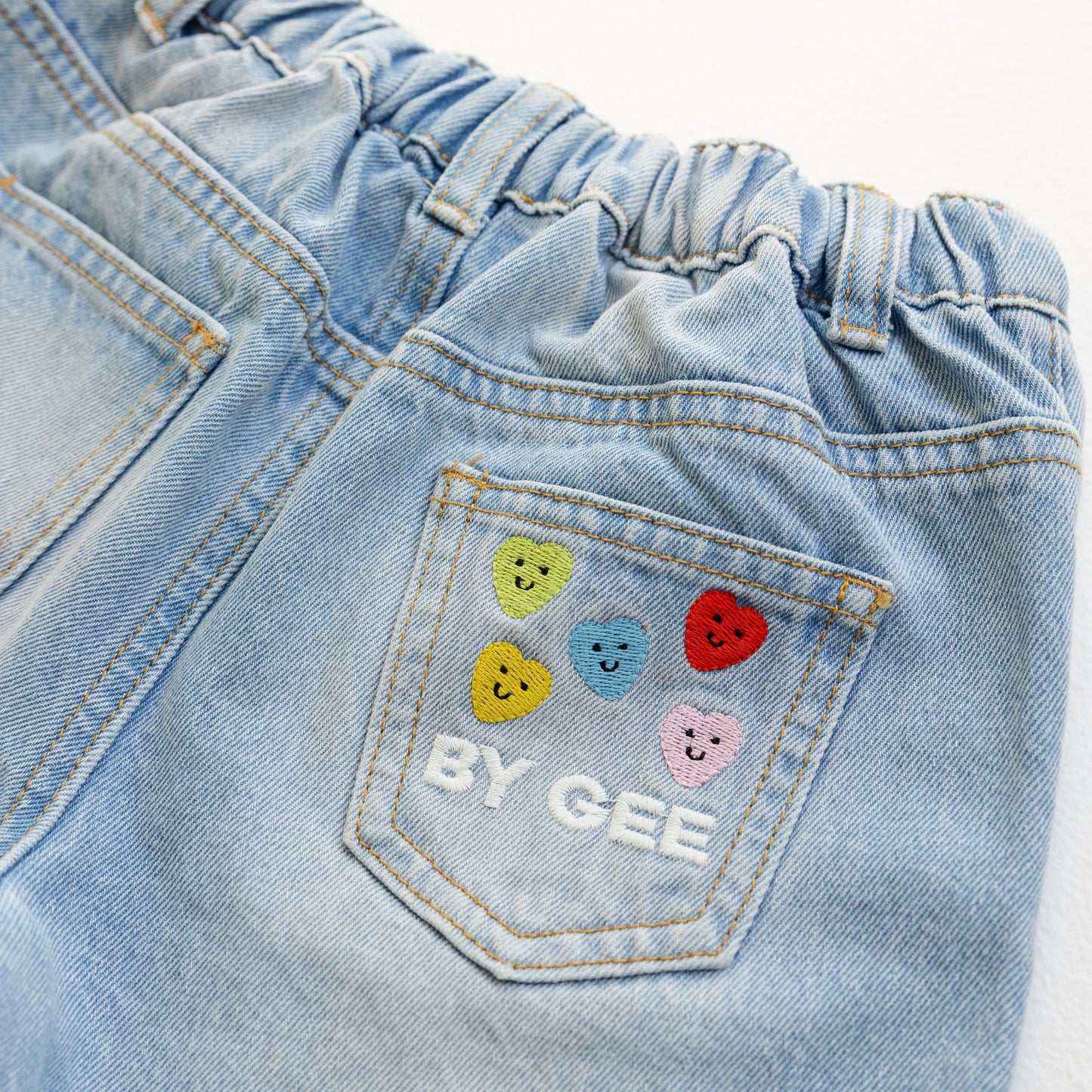 BY GEE Wide Leg Denim Jeans