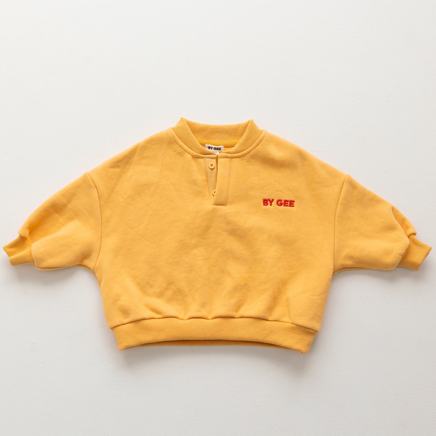 BY GEE Cotton Boxy Sweatshirt - Honey