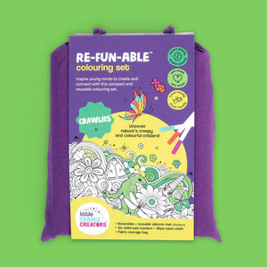 Little Change Creators - Re Fun Able Colouring Sets Crawlies