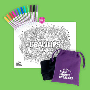 Little Change Creators - Re Fun Able Colouring Sets Crawlies