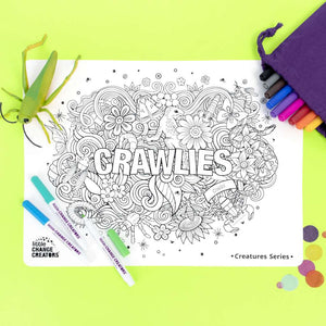 Little Change Creators - Re Fun Able Colouring Sets Crawlies