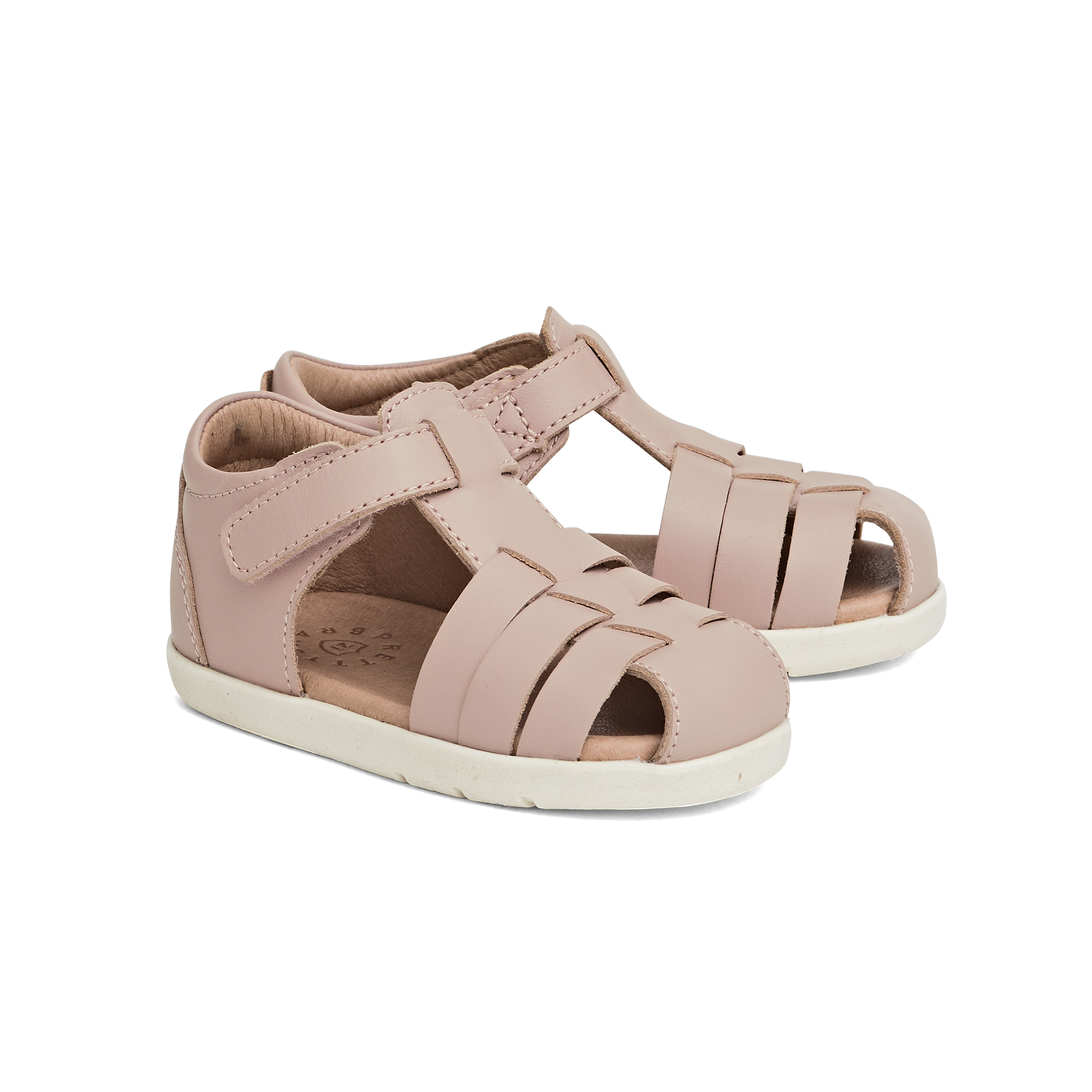 Pretty Brave 1st Walker Billie Sandal. Blush