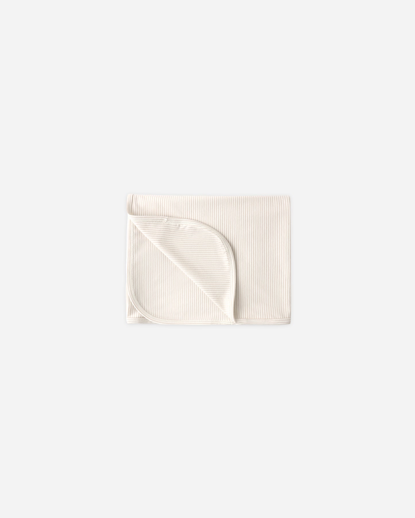 Quincy Mae Swaddle Oat Stripe