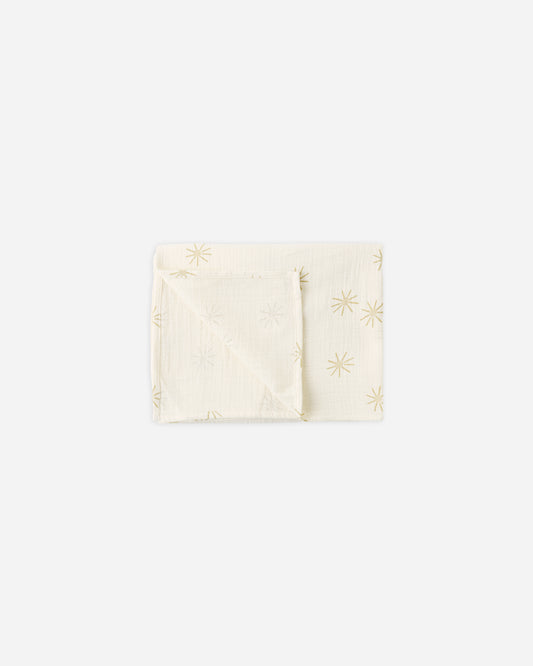 Quincy Mae Woven Swaddle - Sunburst