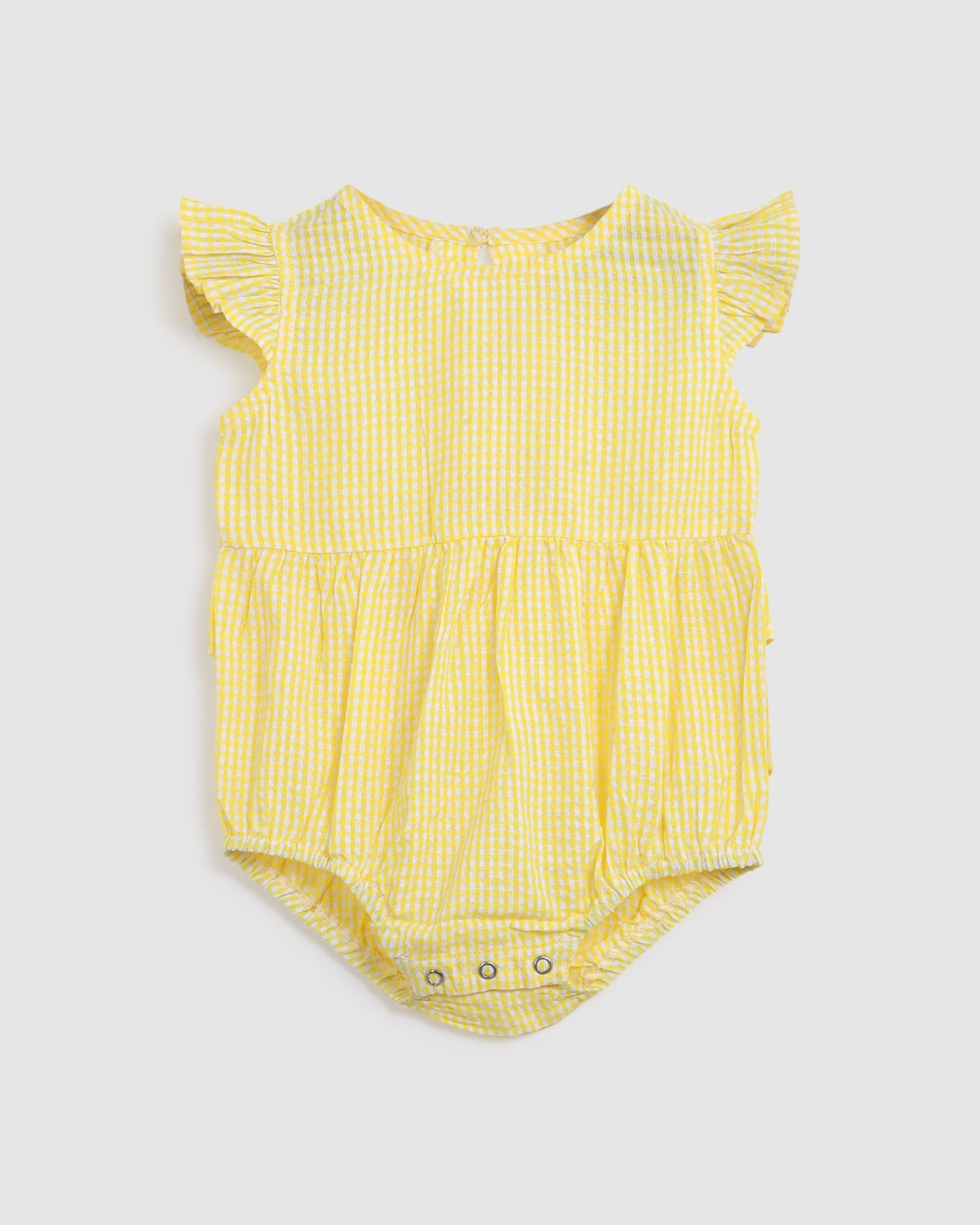 ALEX&ANT Nellie Playsuit Yellow Gingham