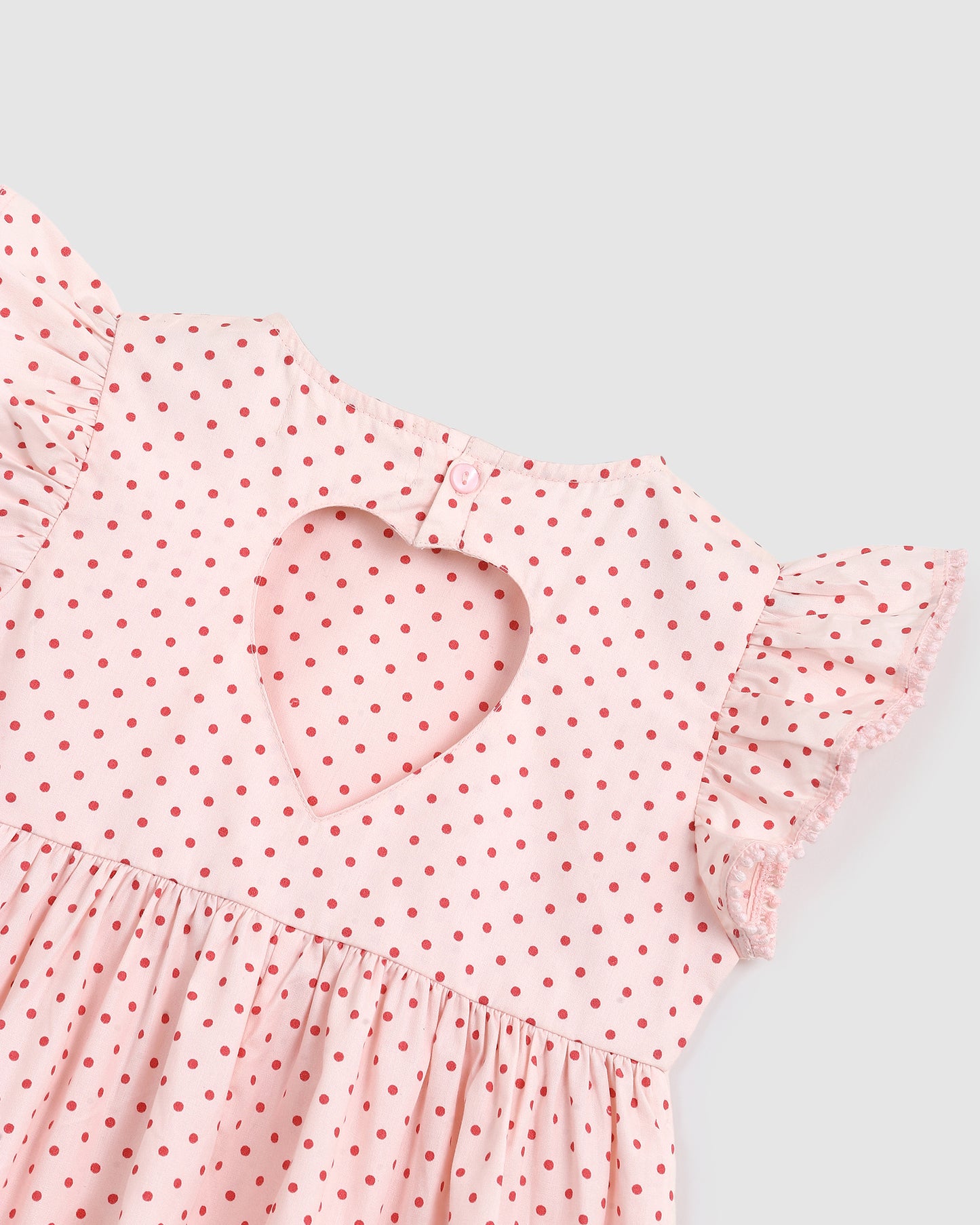 ALEX&ANT Love Dress Polka Dot Pink/Red
