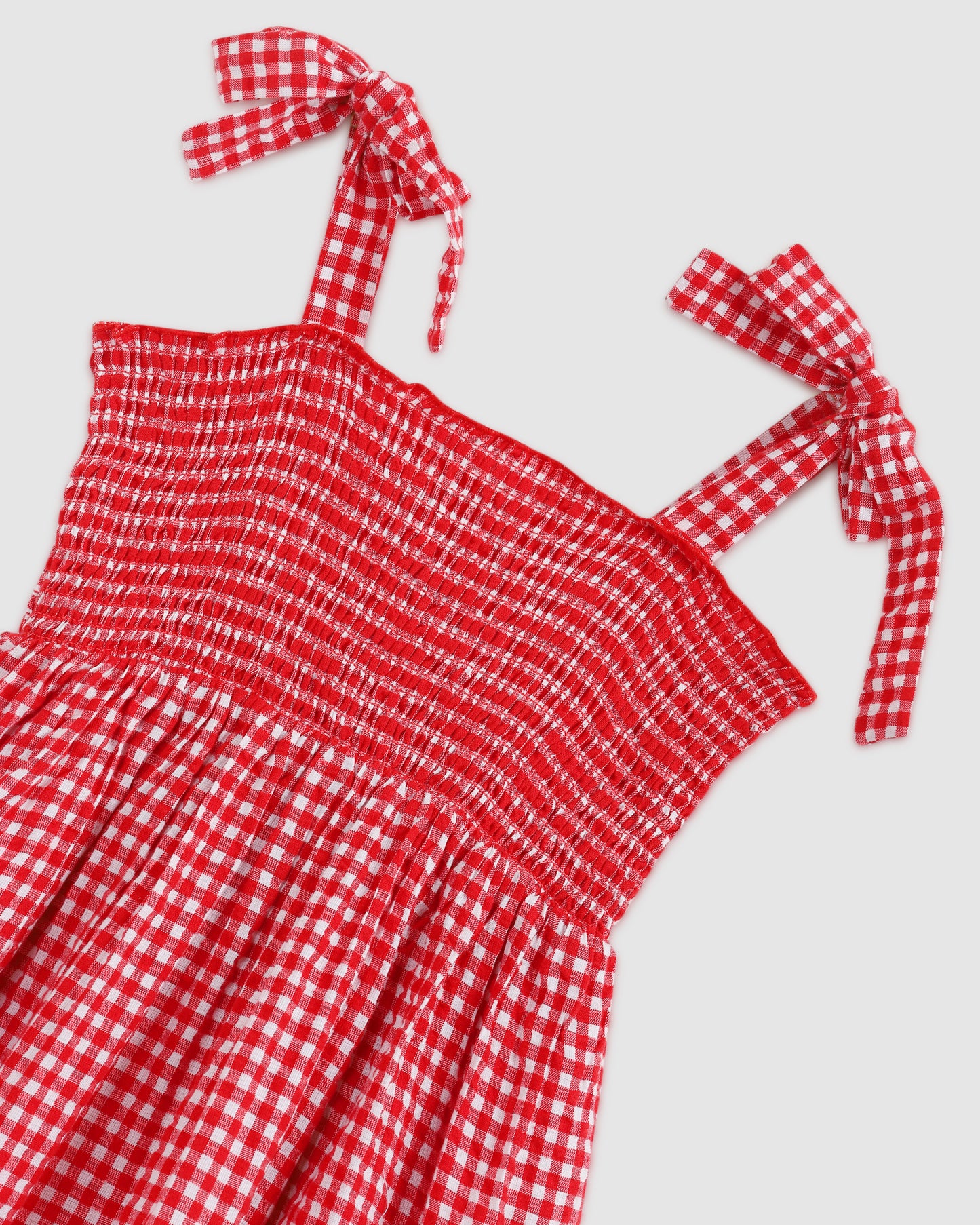 ALEX&ANT Bella Dress Red Gingham