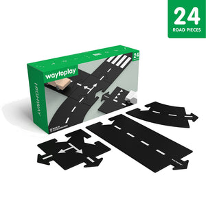 WaytoPlay - The Original Flexible Toy Road - Highway 24 pieces