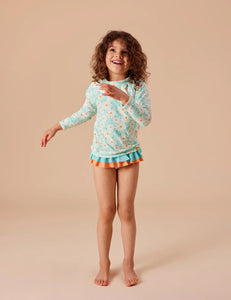 Goldie + Ace Swim Wear Daisy Delight Rashguard