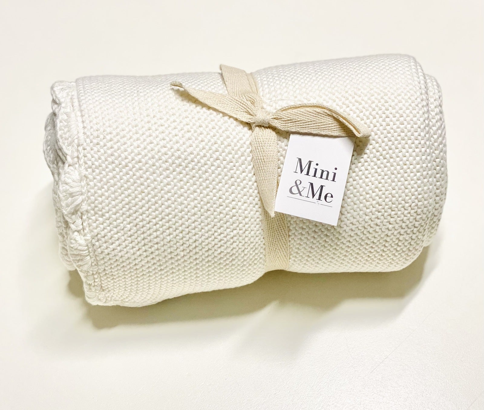 Mini & Me - Transfer with Crochet Ivory