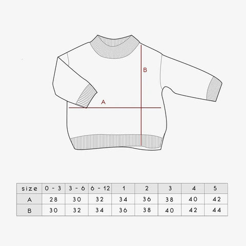 The Rest - Organic Cotton Bubble Sleeve Jumper