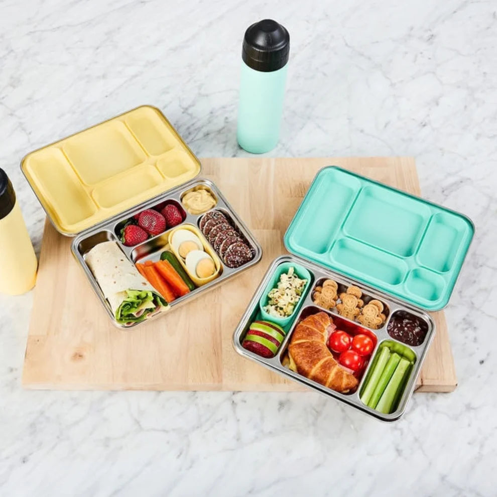 New EcoCocoon V2 Bento Lunch Box 5 - Leak Proof - Limoncello