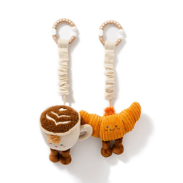 Stroller Toys Mini Market Brunch | Coffee & Croissant