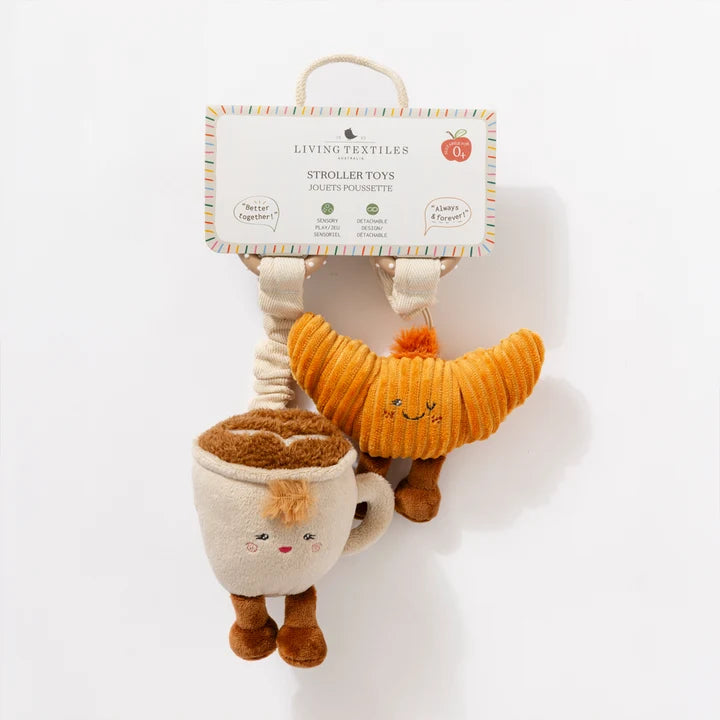 Stroller Toys Mini Market Brunch | Coffee & Croissant