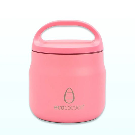 EcoCocoon Insulated Food Jar - Pink Rose