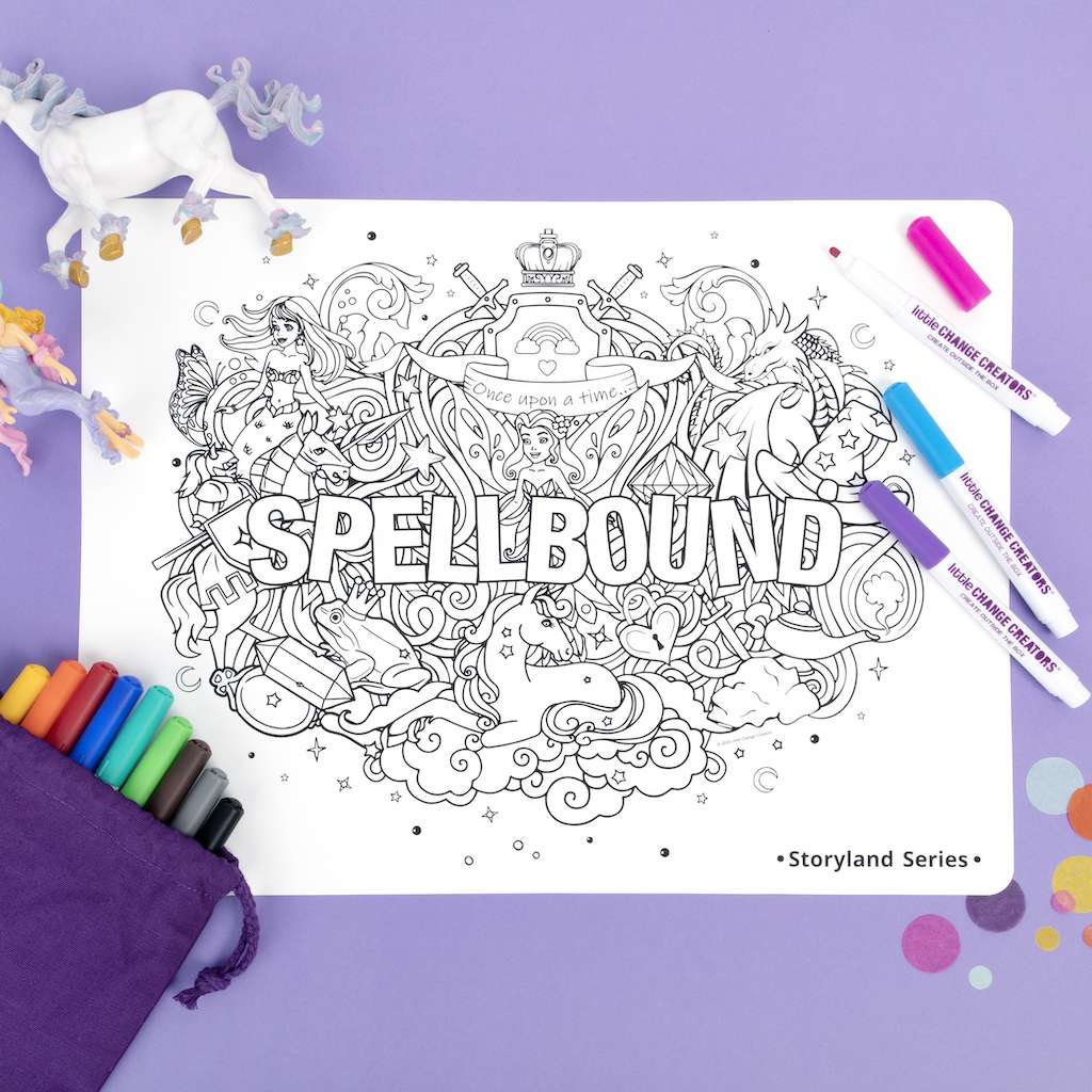 Little Change Creators - Re Fun Able Colouring Sets Spellbound