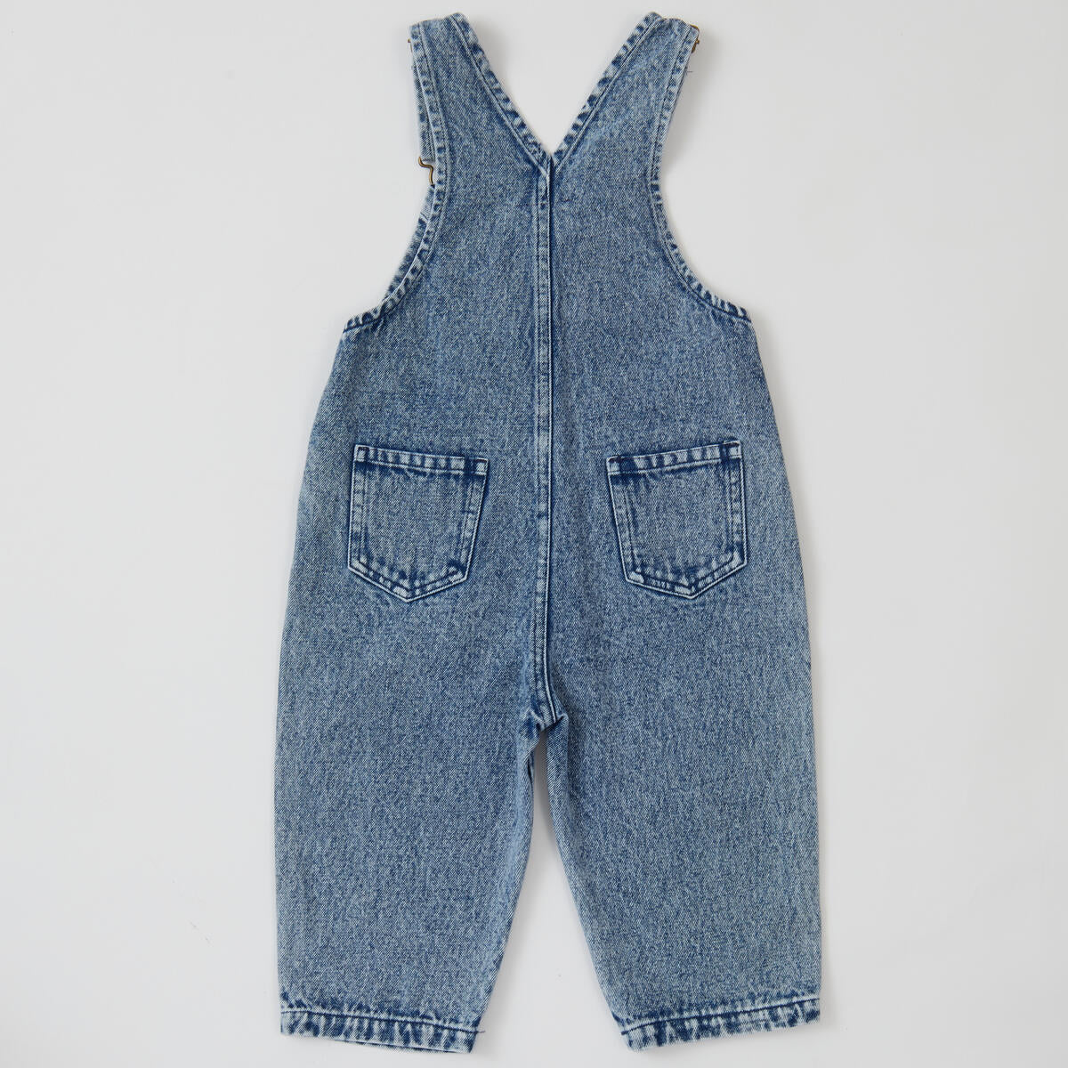 Goldie + Ace Austin Vintage Dark Denim Overalls