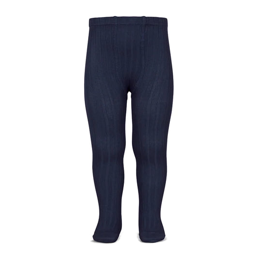 Condor - Tights Ribbed NAVY 2016/1 COL NAVY