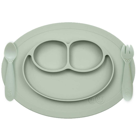 EzPz Mini Feeding Set Sage