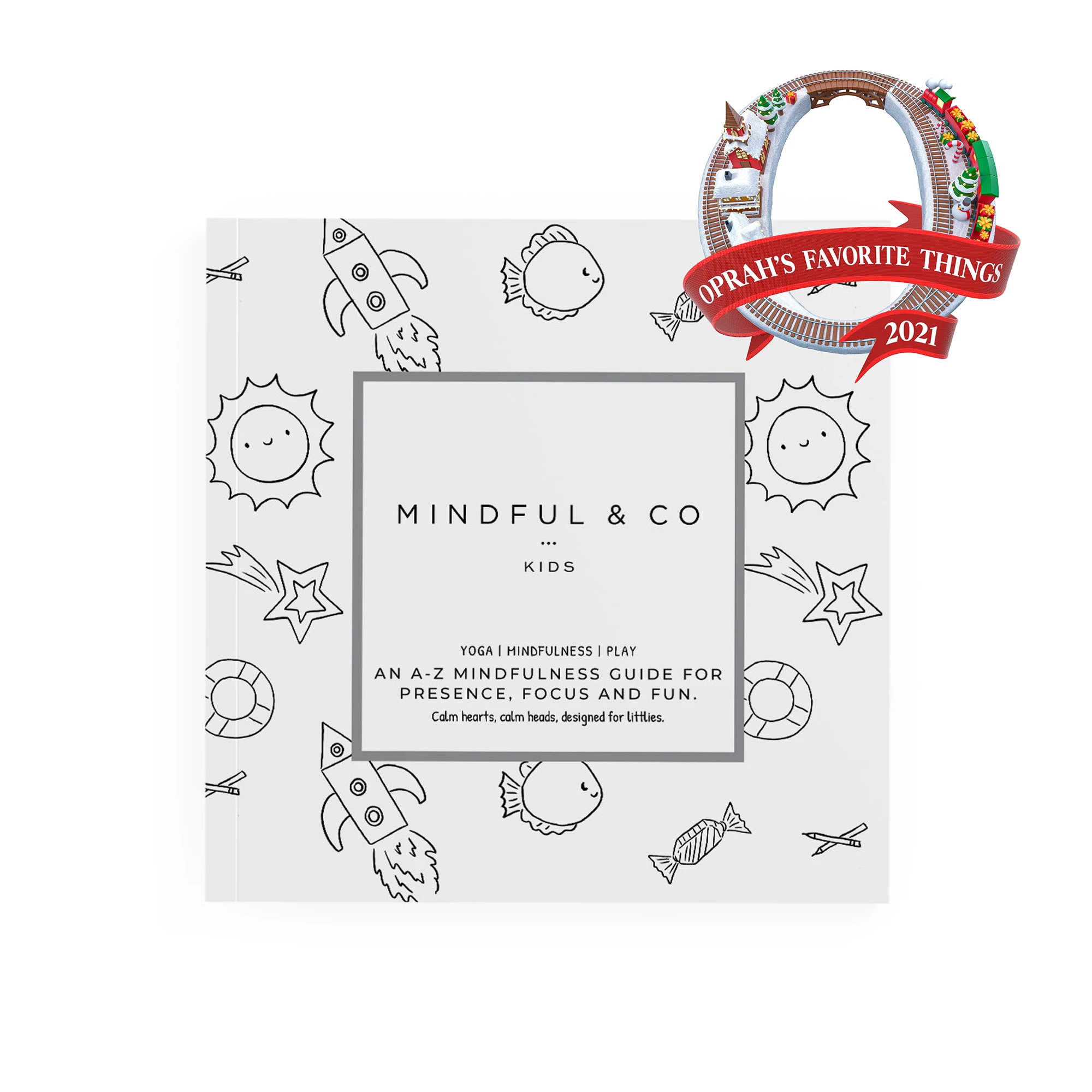 Mindful & Co Kids ABC's to Mindfulness Colouring Book Rose