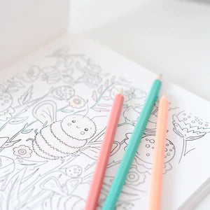 Mindful & Co Kids ABC's to Mindfulness Colouring Book Rose