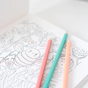 Mindful & Co Kids ABC's to Mindfulness  Colouring Book Coal