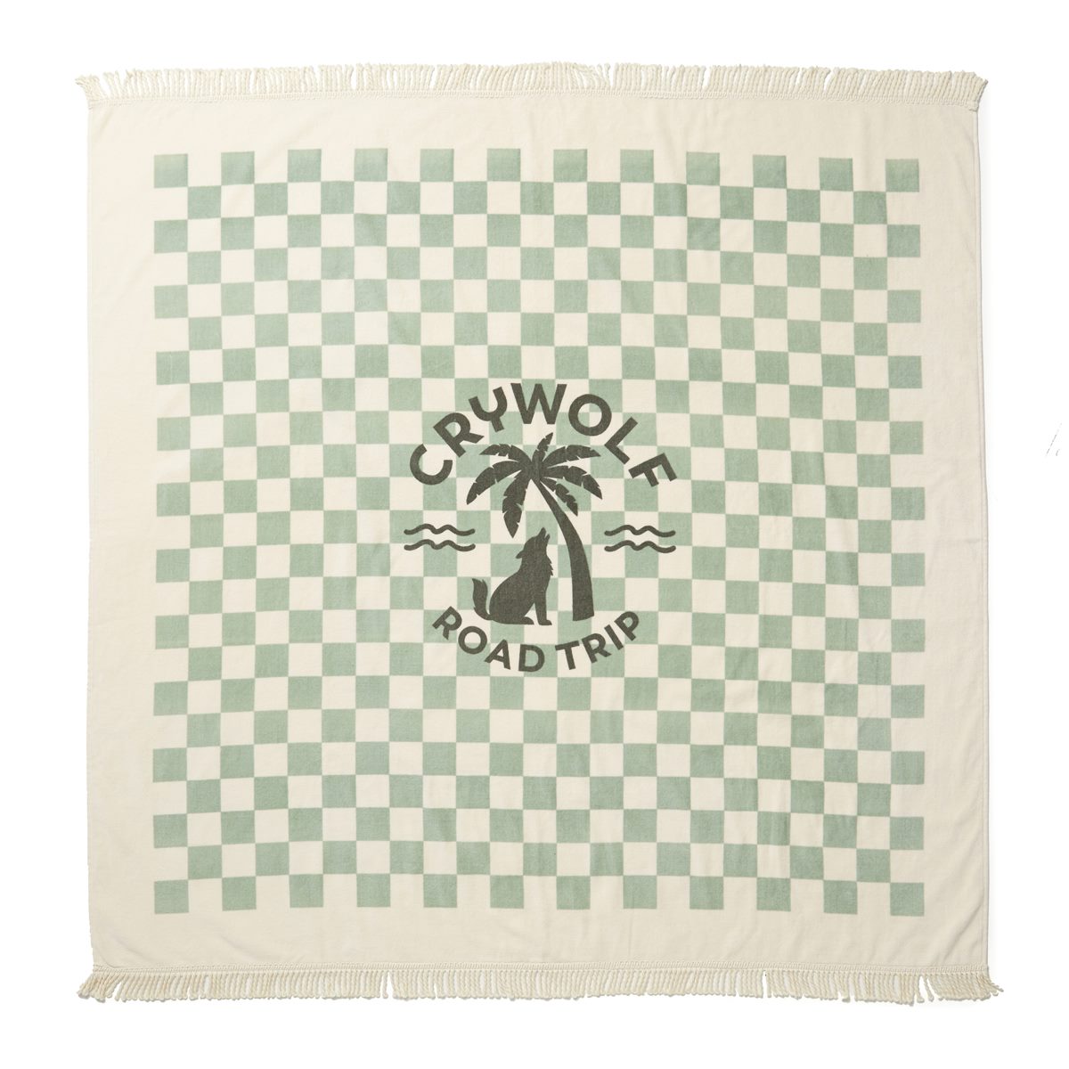 Crywolf Summer Range Supersized Square Towel - Seagrass