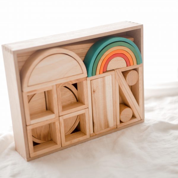 QToys Hollow Blocks 40 Pieces