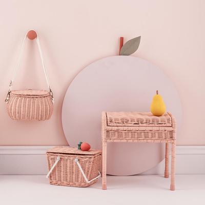 Olli Ella Rattan Storie Stool