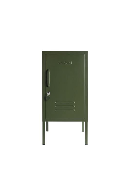 Mustard Made Shorty Locker. Olive