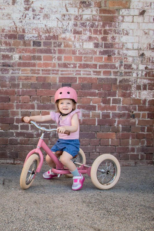 Trybike -2-in-1 tricycle balance bike - Pink