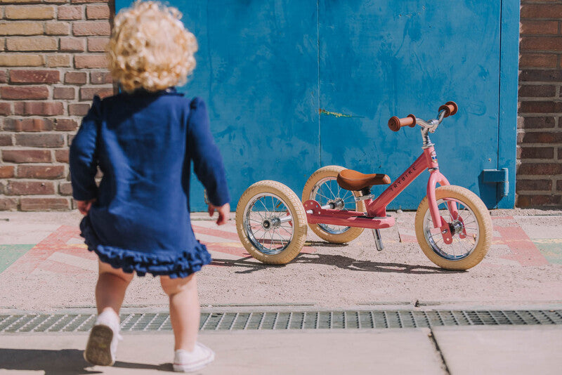 Trybike -2-in-1 tricycle balance bike - Pink