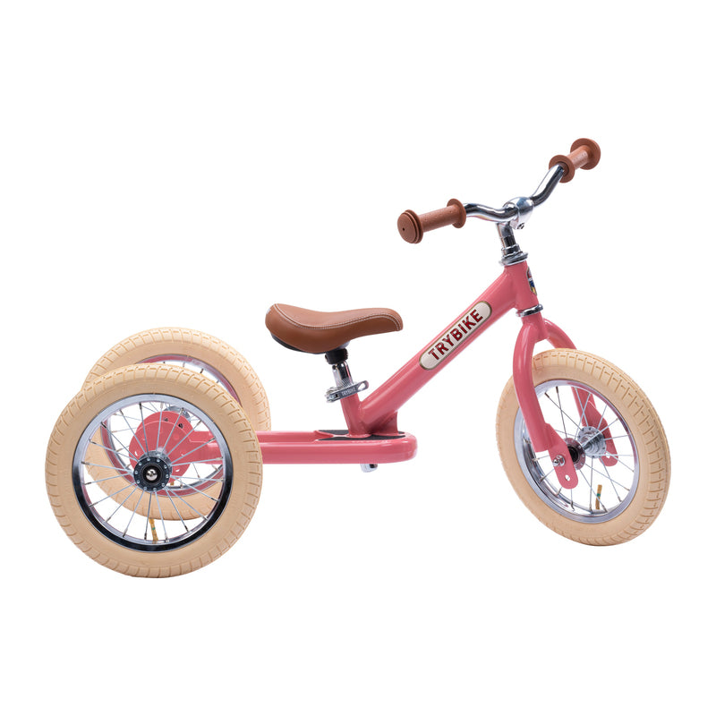 Trybike -2-in-1 tricycle balance bike - Pink