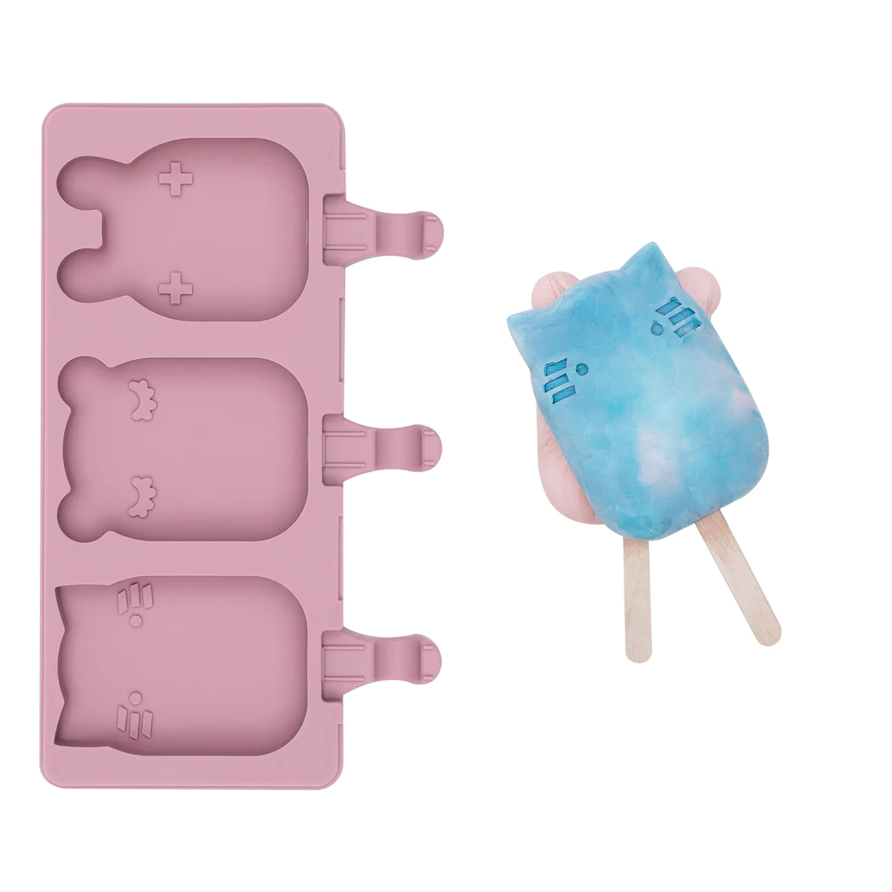 We Might Be Tiny Icy Pole Mould. Frosties Dusty Rose
