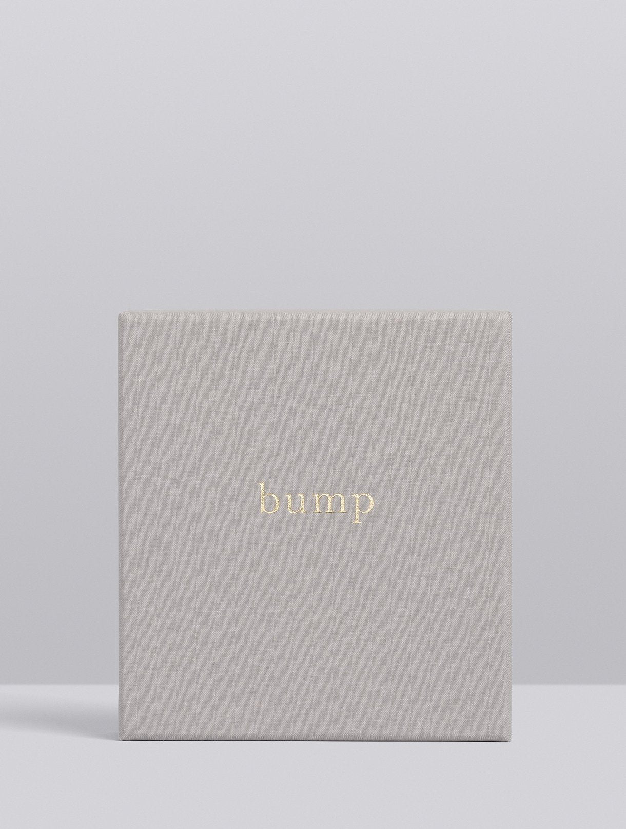 Write To Me - Bump.  My Pregnancy Journal - Light Grey