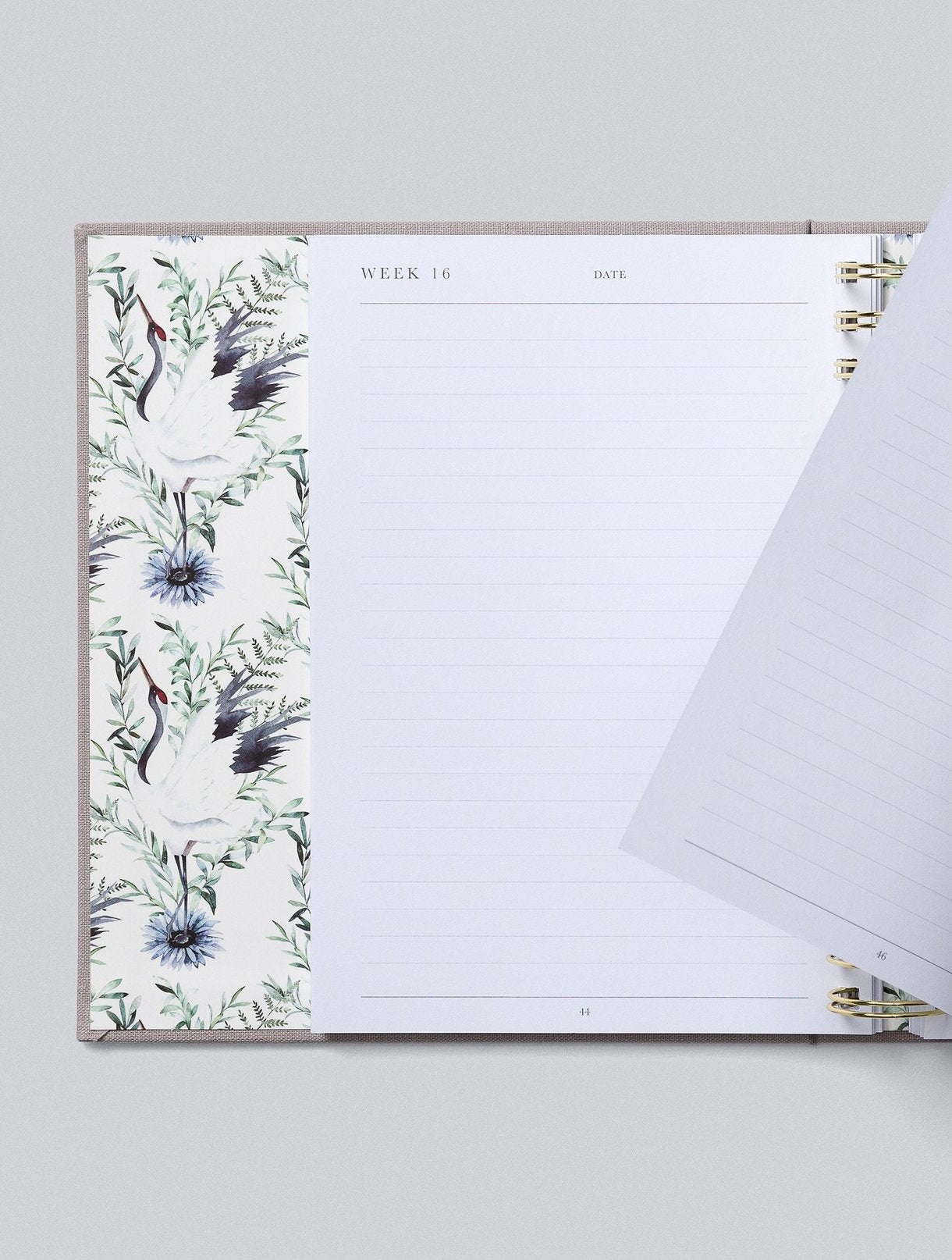 Write To Me - Bump.  My Pregnancy Journal - Light Grey