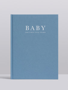 Write To Me.  Baby. The First Five Years Blue