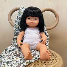 Miniland Doll Anatomically Correct Baby, Asian 38cm