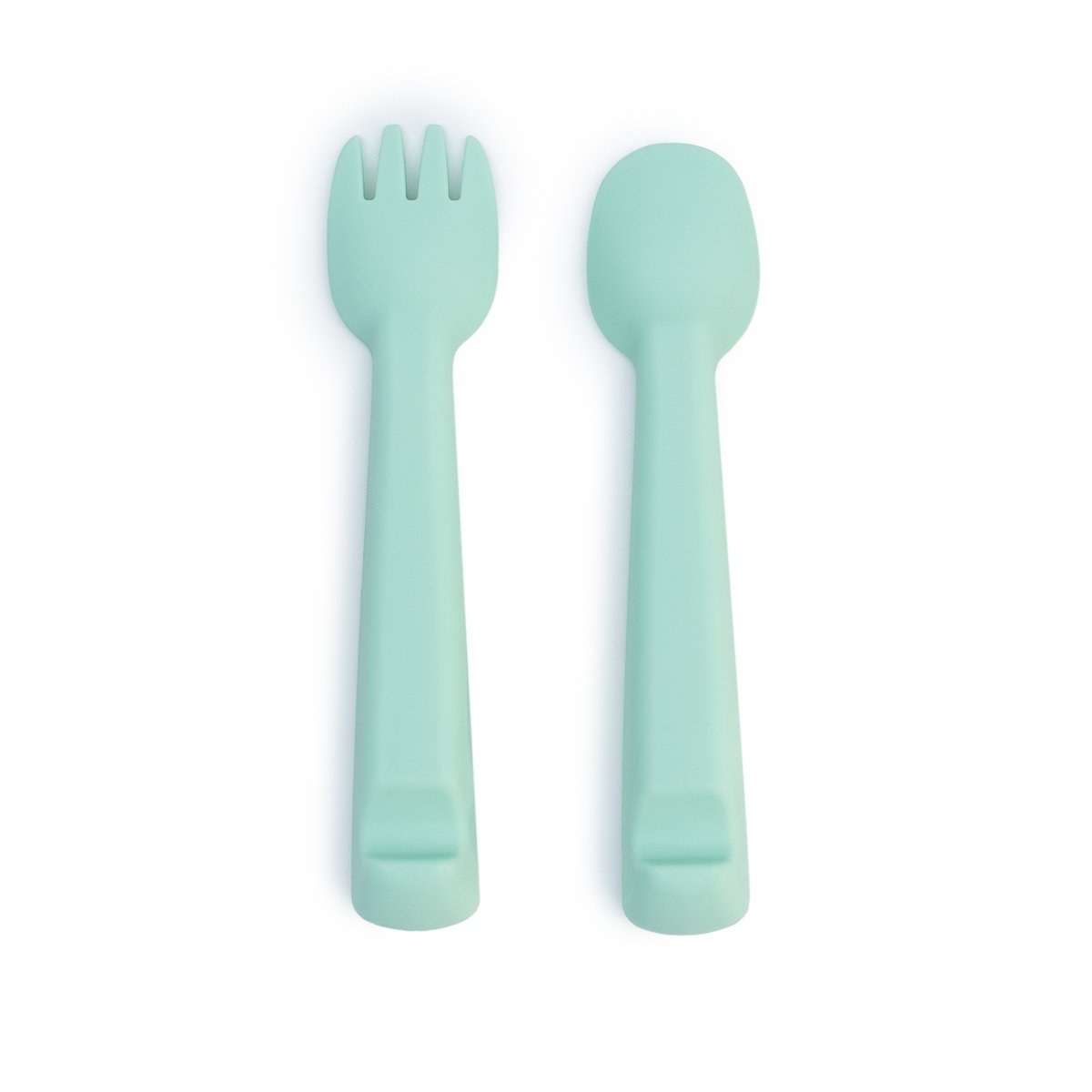 We Might Be Tiny Feedie Fork & Spoon. Mint