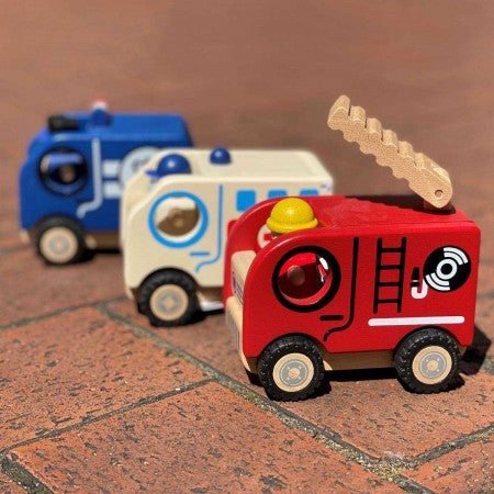 I'm Toy City and Service Vehicles - Assorted Fire, Police, Ambulance