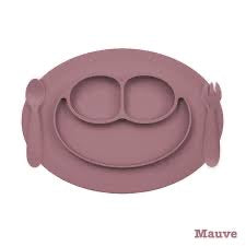 EzPz Mini Feeding Set Mauve