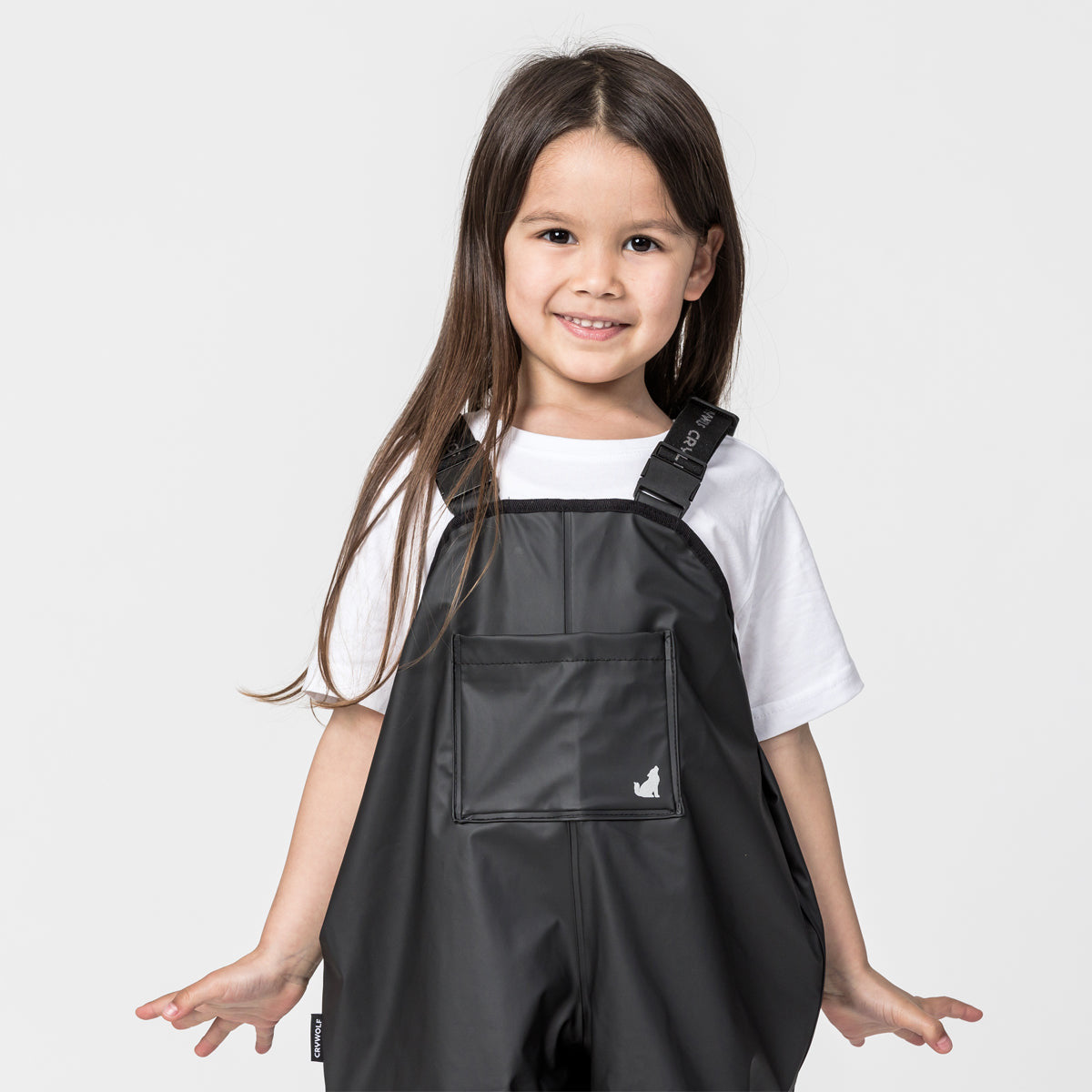 Crywolf Rain Overalls Black