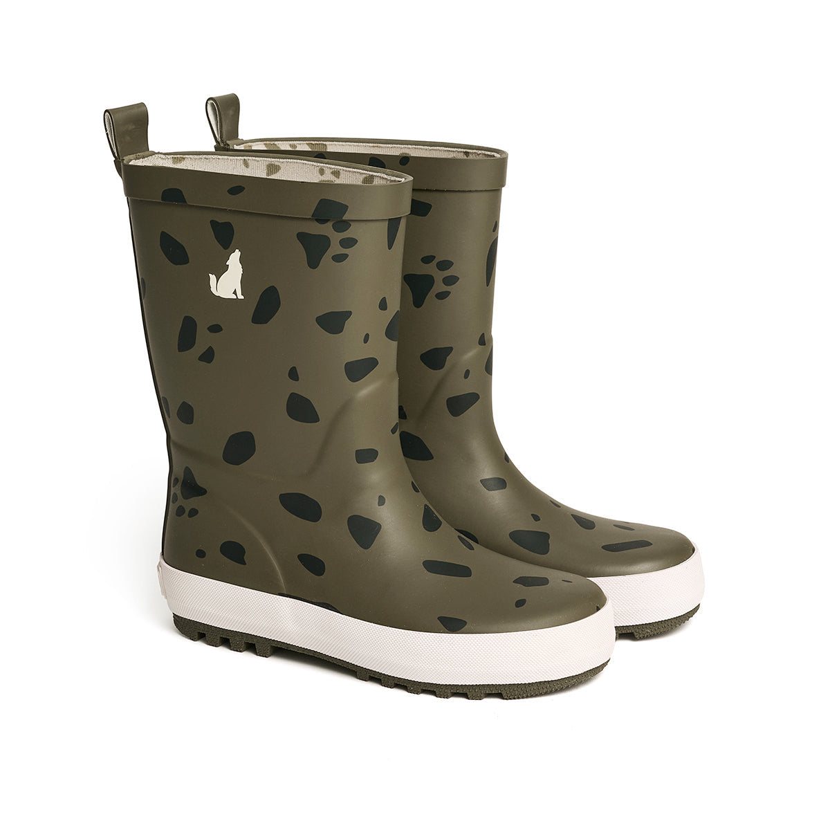 Crywolf Rain Boots Khaki Stones