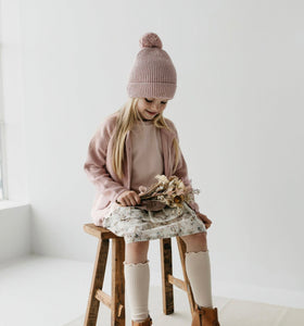 Jamie Kay Aurelie Knitted Beanie Marshmallow Fleck